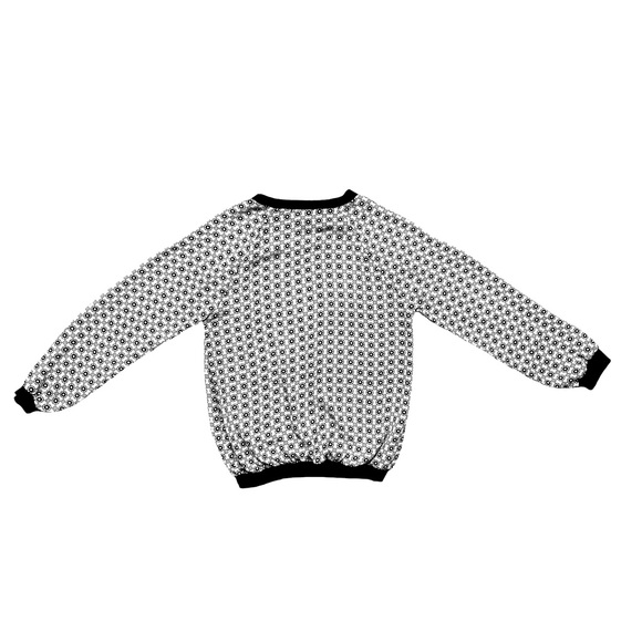 TIMING SHEER PRINT TOP - Picture 2 of 4